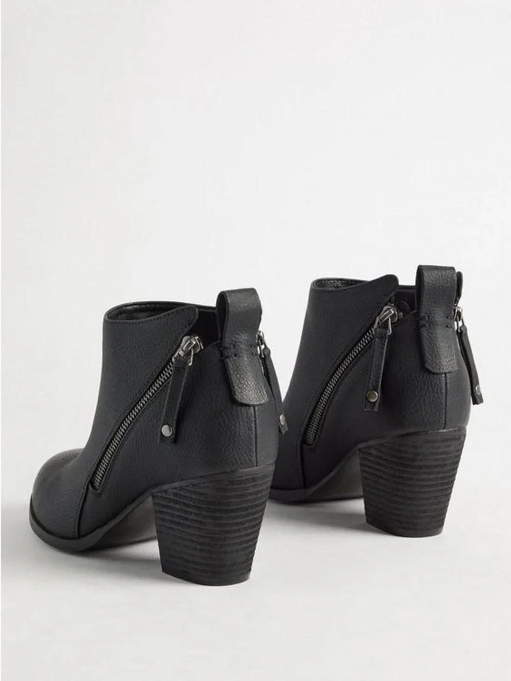 Torrid Side Zip Heel Bootie Ankle Boot Size 10.5 WW